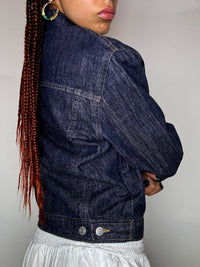 Vintage Wampum leichte Jeansjacke 