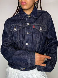 Vintage Wampum leichte Jeansjacke 