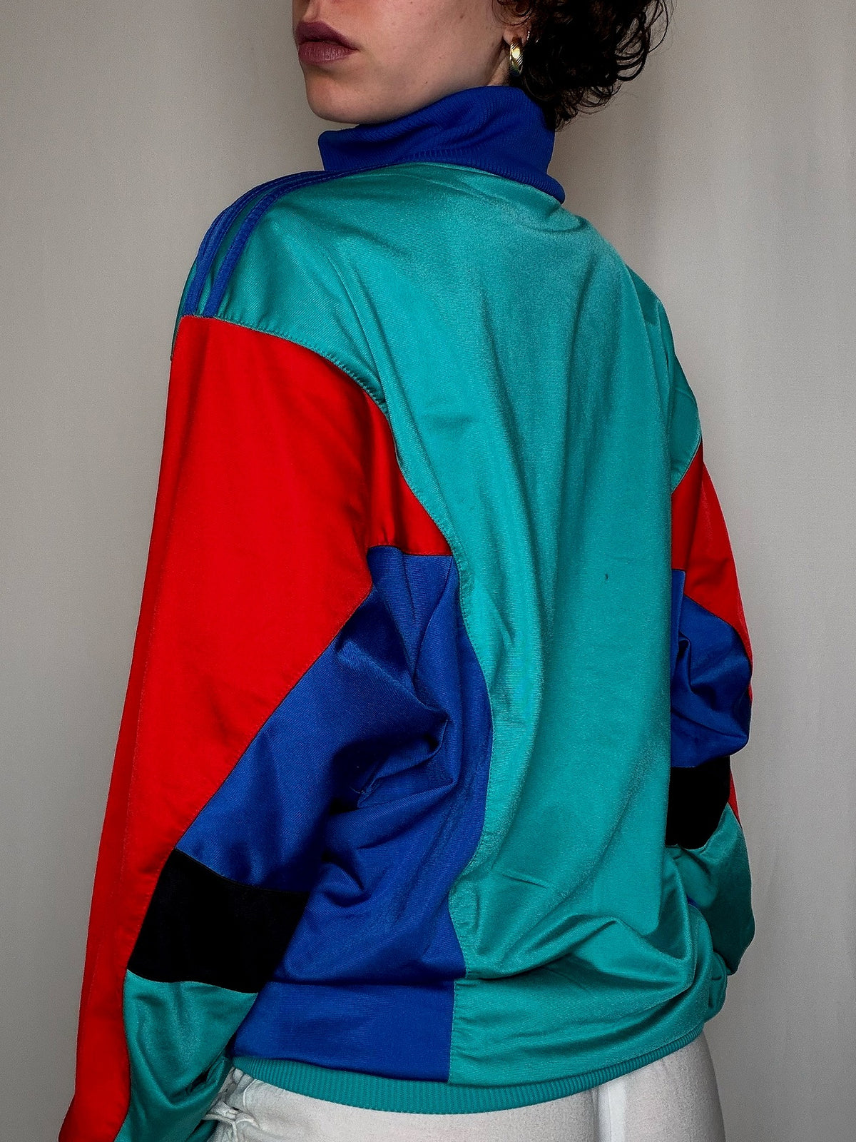 Jacket de sport tricolore L vintage