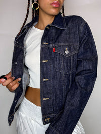Vintage Wampum leichte Jeansjacke 