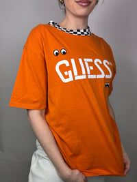 Tee shirt racing orange GUESS x J BALVIN S vintage