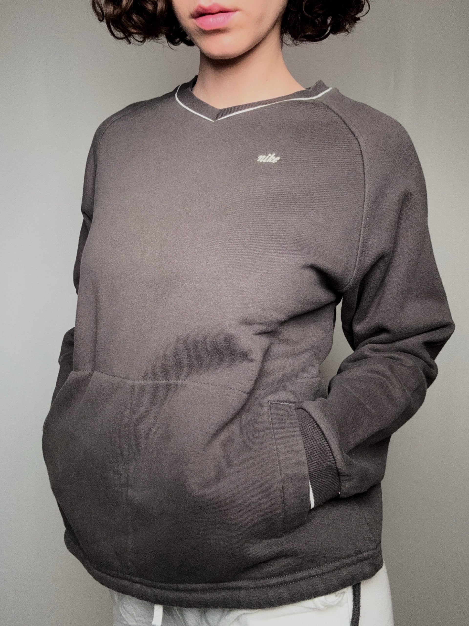 sweat gris nike M vintage