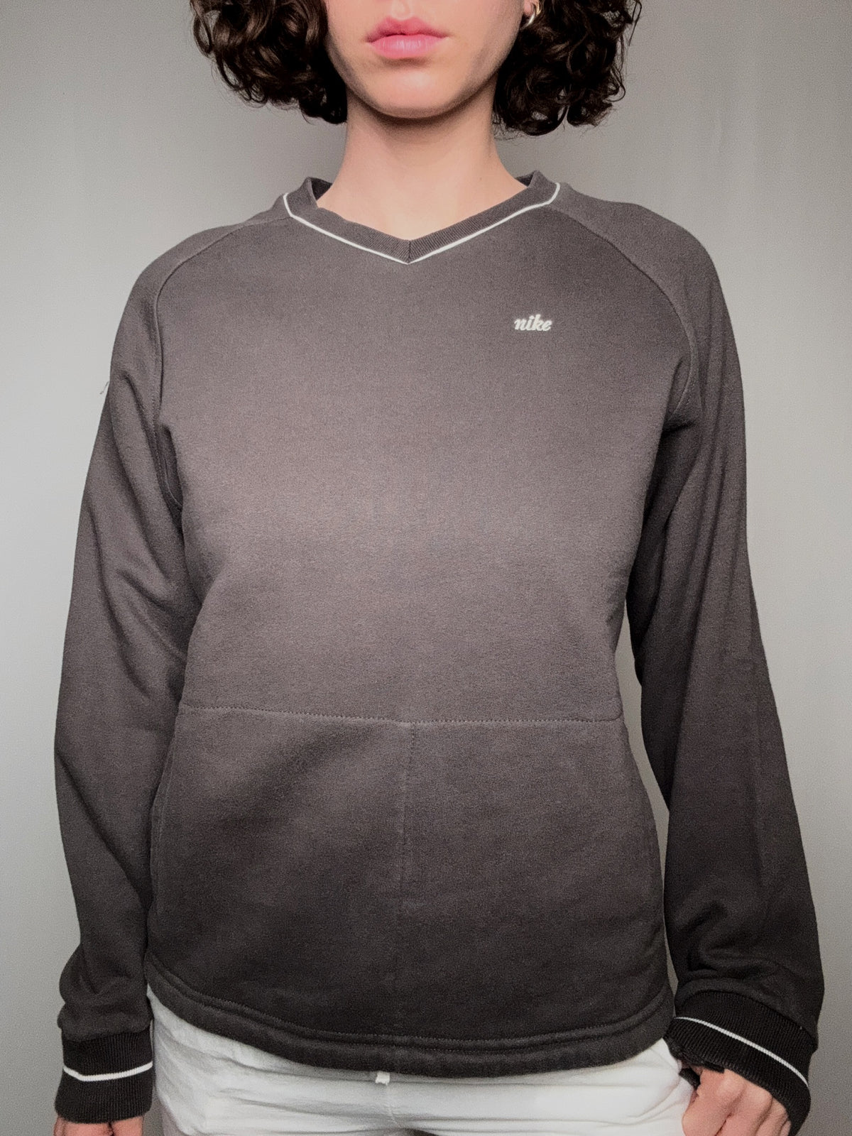 sweat gris nike M vintage