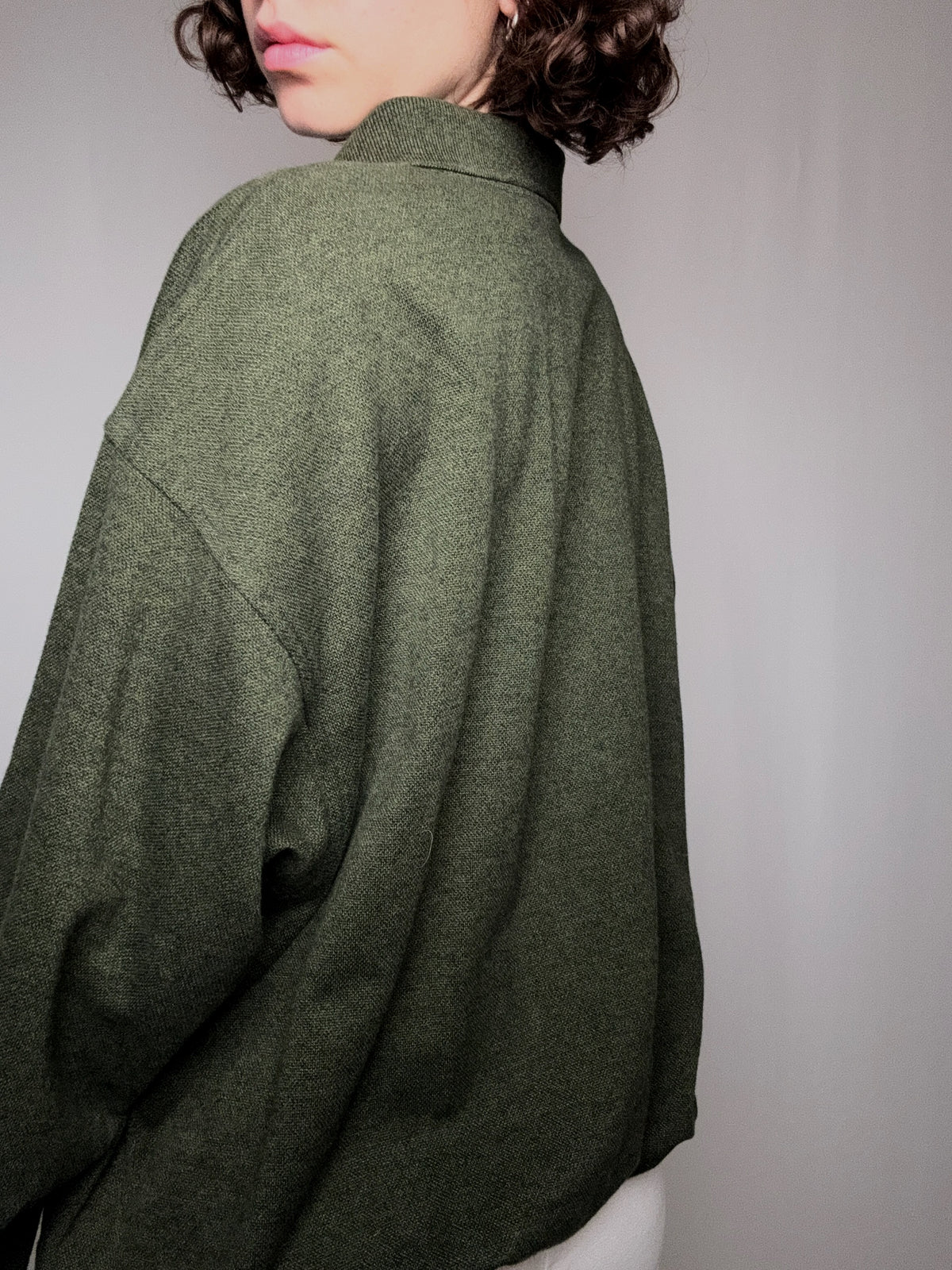 sweat style polo lacoste XL vintage