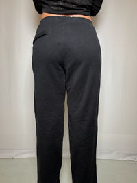 Black Nike jogging bottoms L vintage