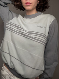 Sweat gris Adidas M/L vintage