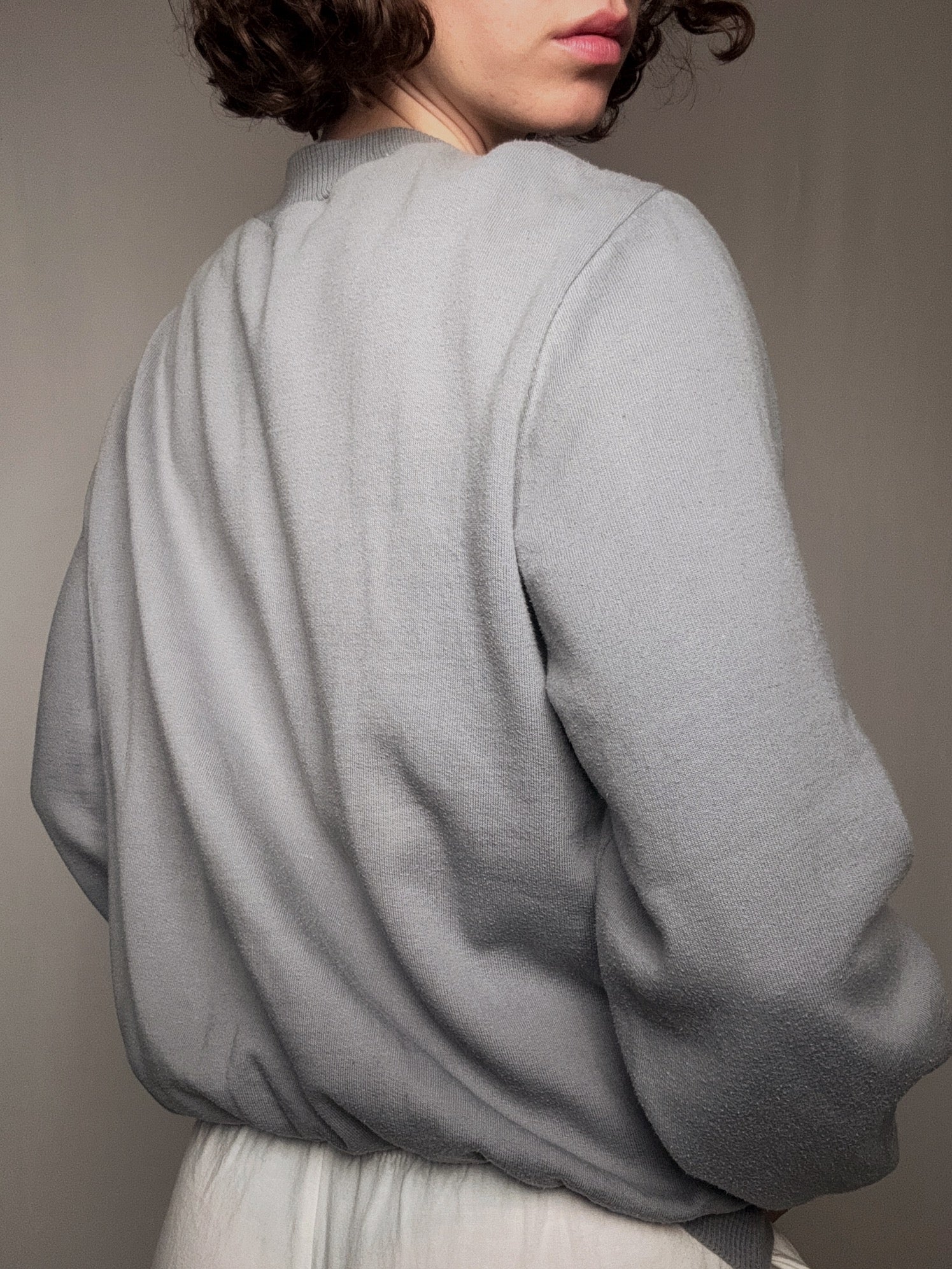 Sweat gris Adidas M/L vintage