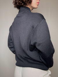 Lacoste Strickjacke mit Reißverschluss, L, Vintage