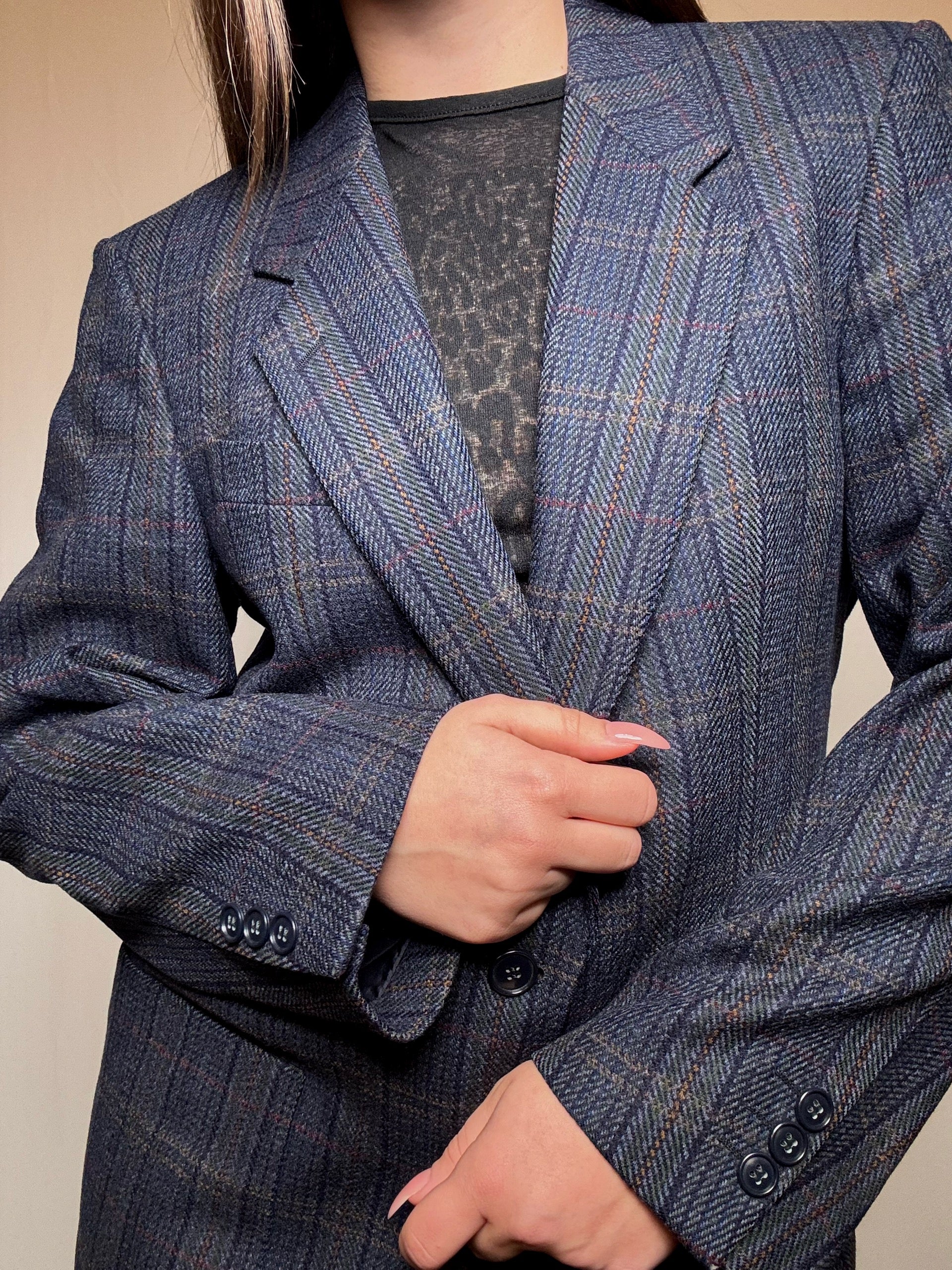 Blauer Blazer 2XL Vintage