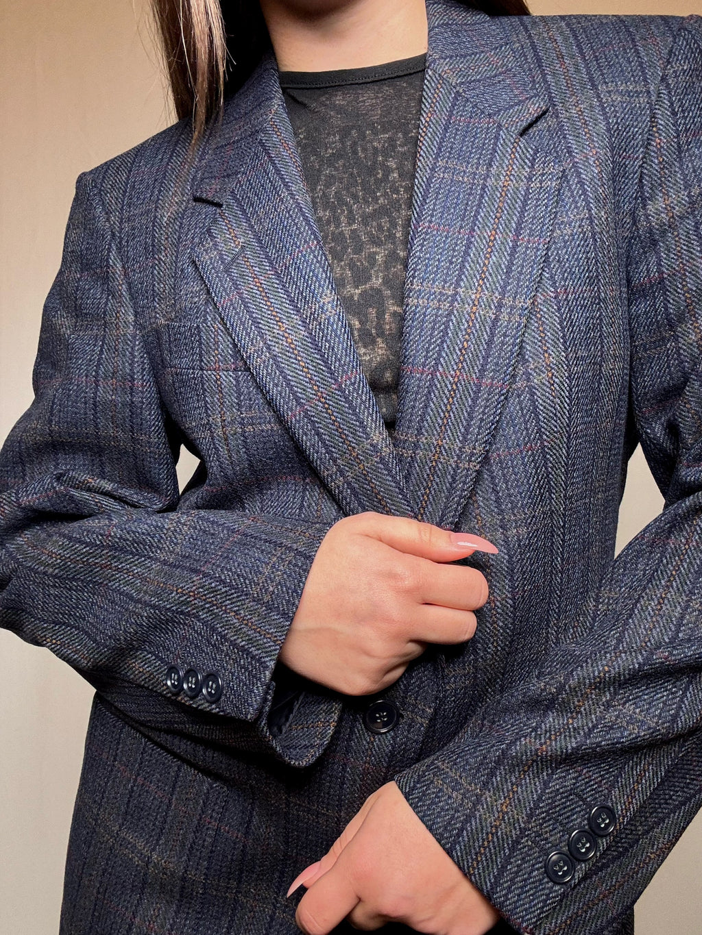 Blauer Blazer 2XL Vintage