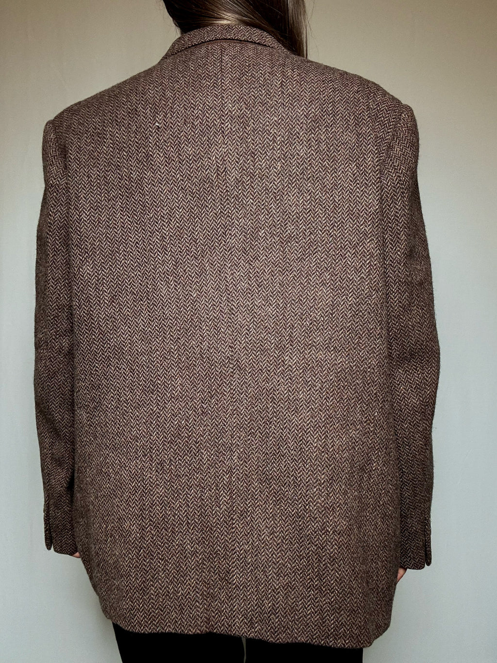 Blazer oversized brun XL vintage