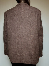 Blazer oversized brun XL vintage