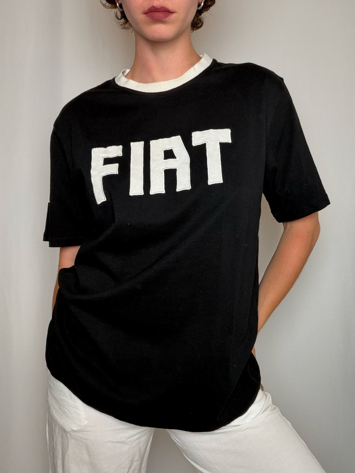 Tshirt noir FIAT XL vintage