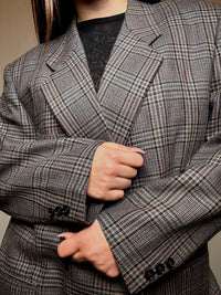 Blazer oversized gris XL vintage