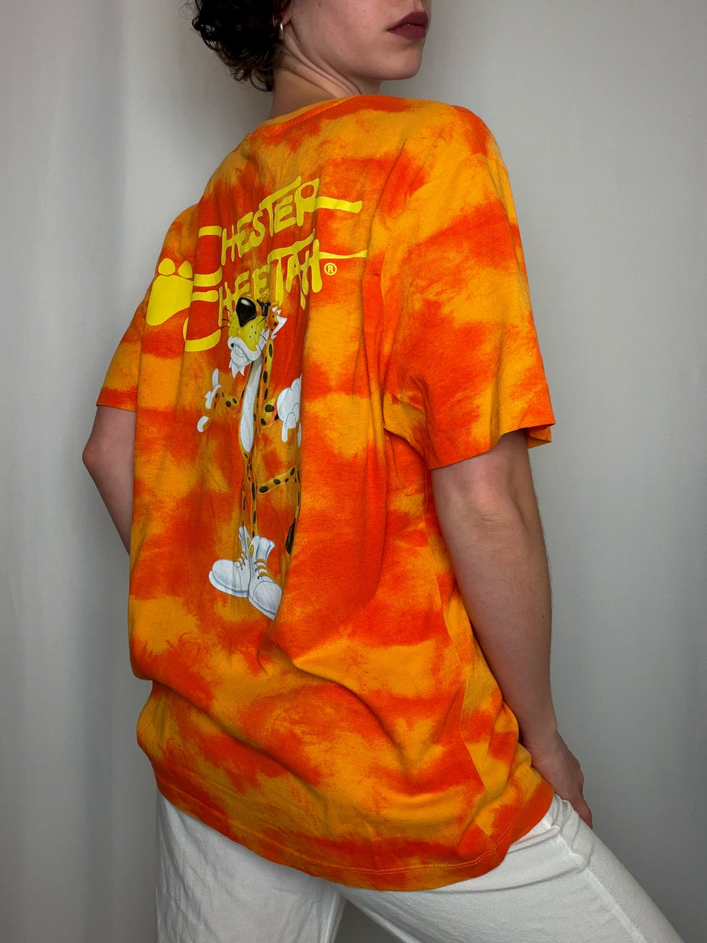 Tshirt orange Cheetos XL vintage