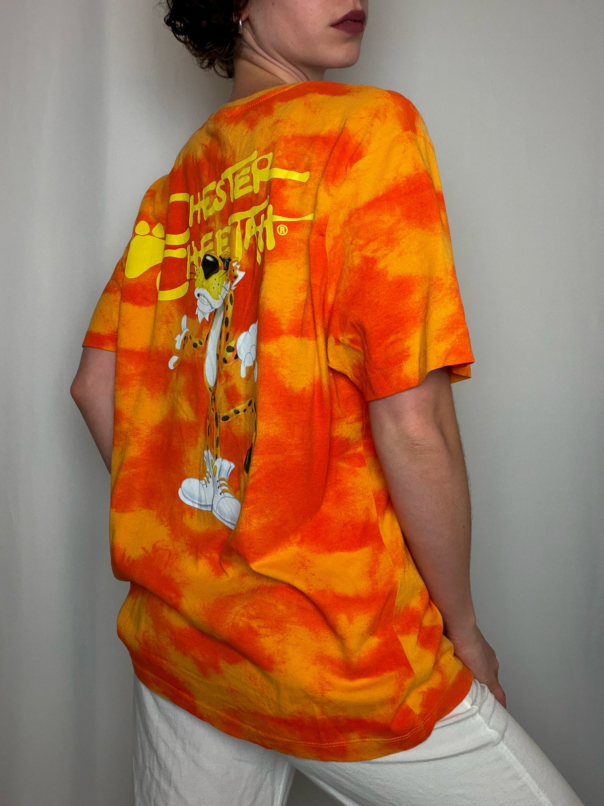 Tshirt orange Cheetos XL vintage