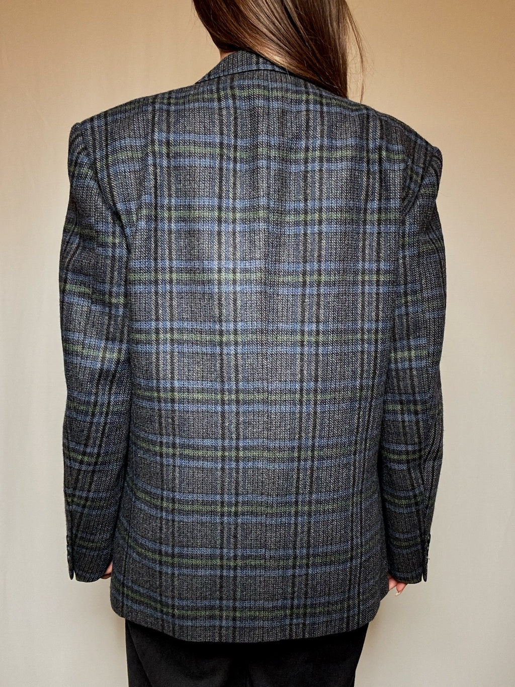 Blazer à motifs M/L vintage