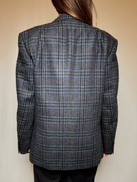 Blazer à motifs M/L vintage