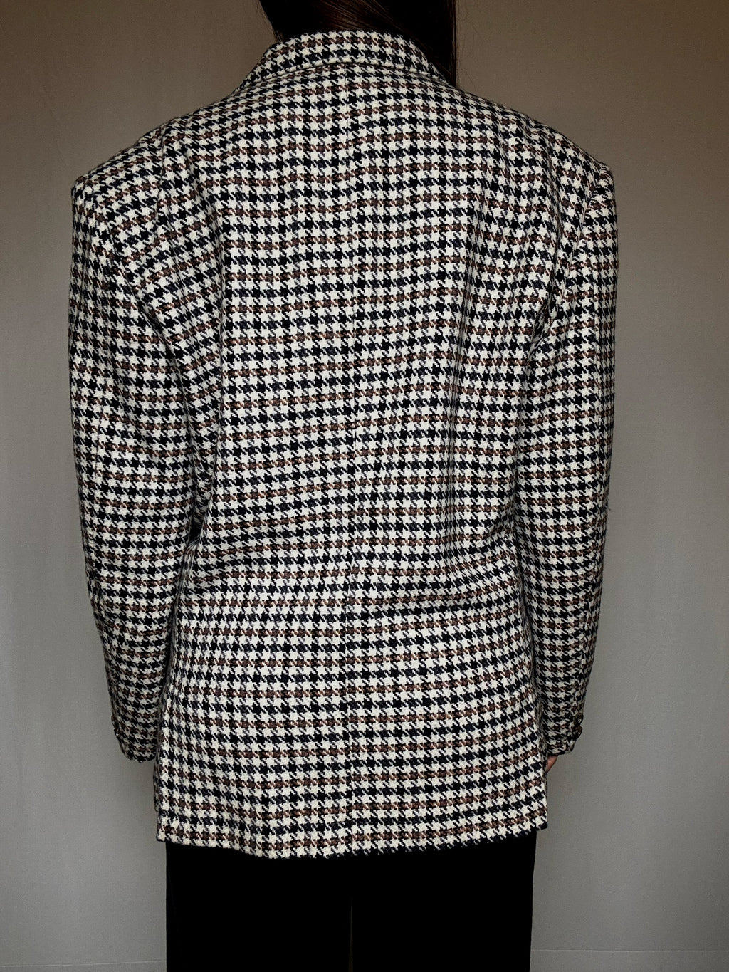 Vintage patterned M blazer