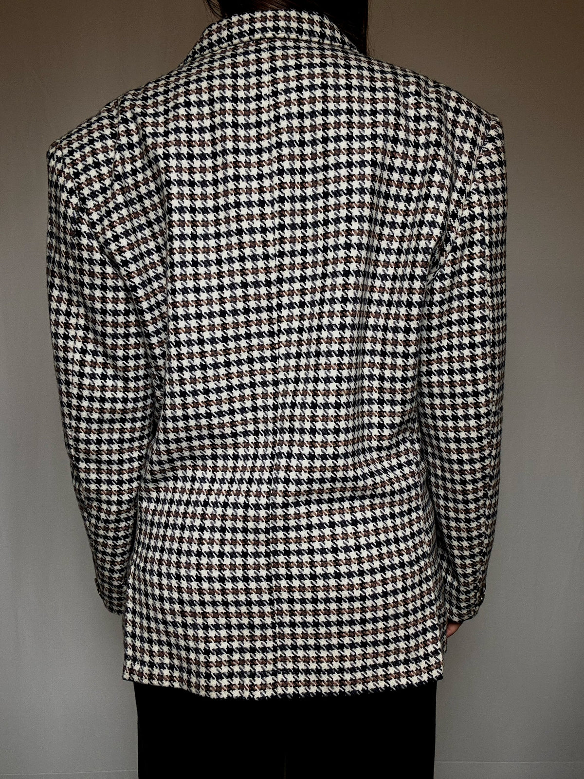 Vintage patterned M blazer