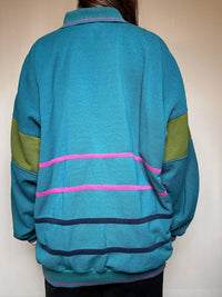 Vintage Adidas Teal Sweatshirt 2XL