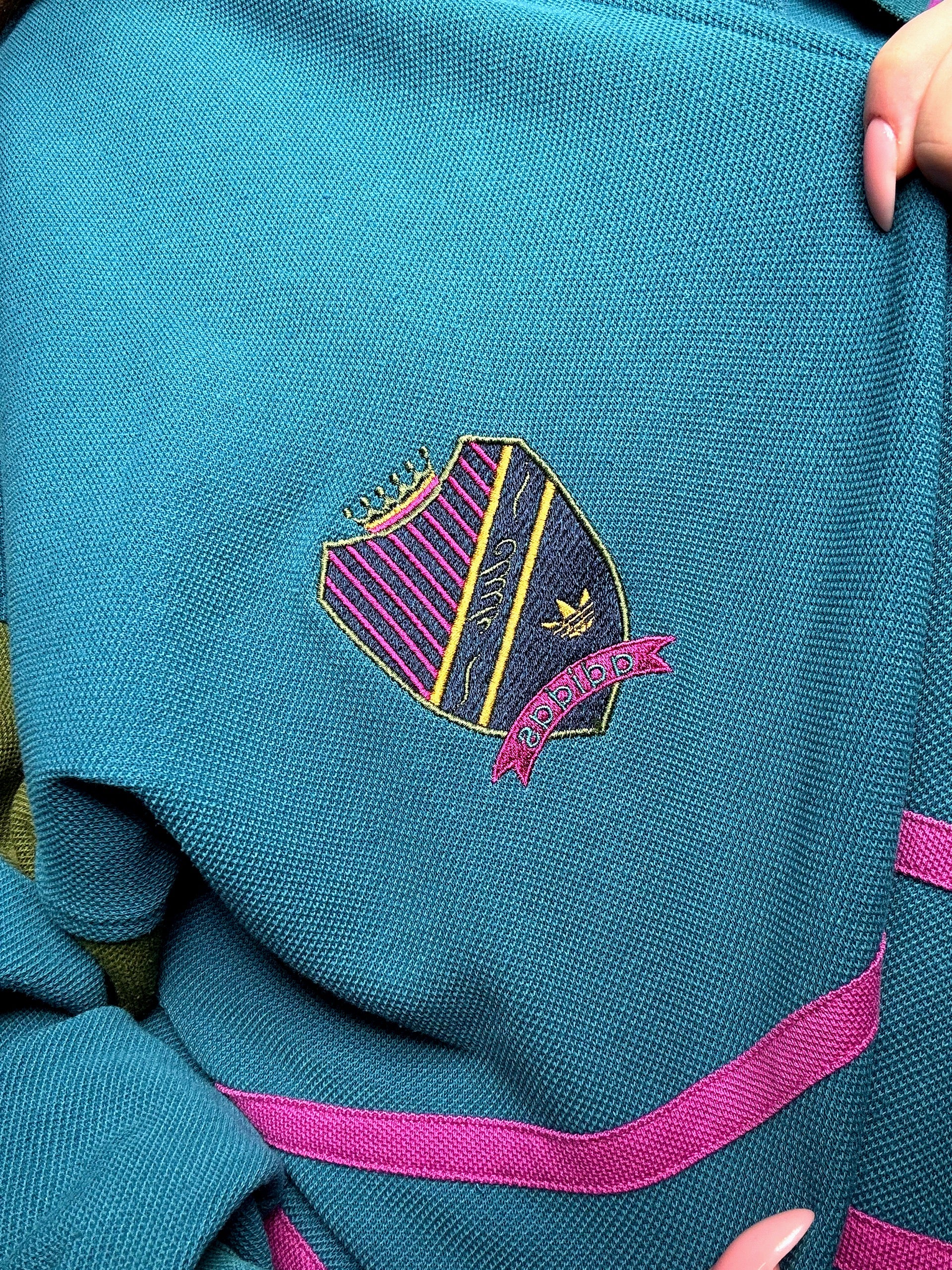 Vintage Adidas Teal Sweatshirt 2XL