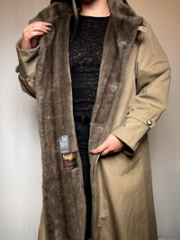 Manteau gris L/XL vintage