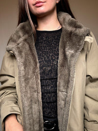Manteau gris L/XL vintage