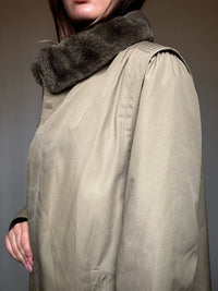 Manteau gris L/XL vintage