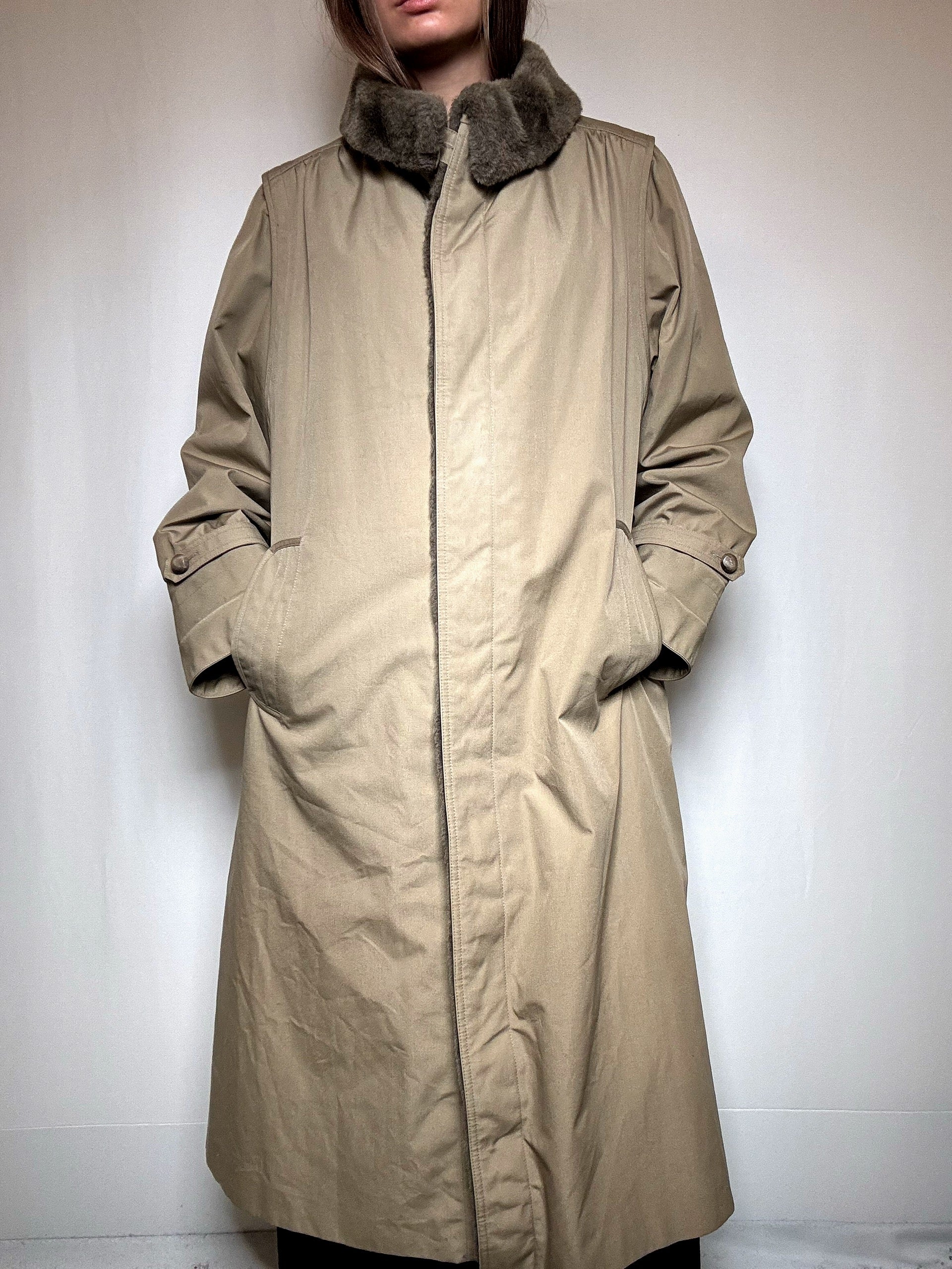 Manteau gris L/XL vintage