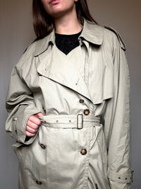 Greige XL Vintage Trenchcoat