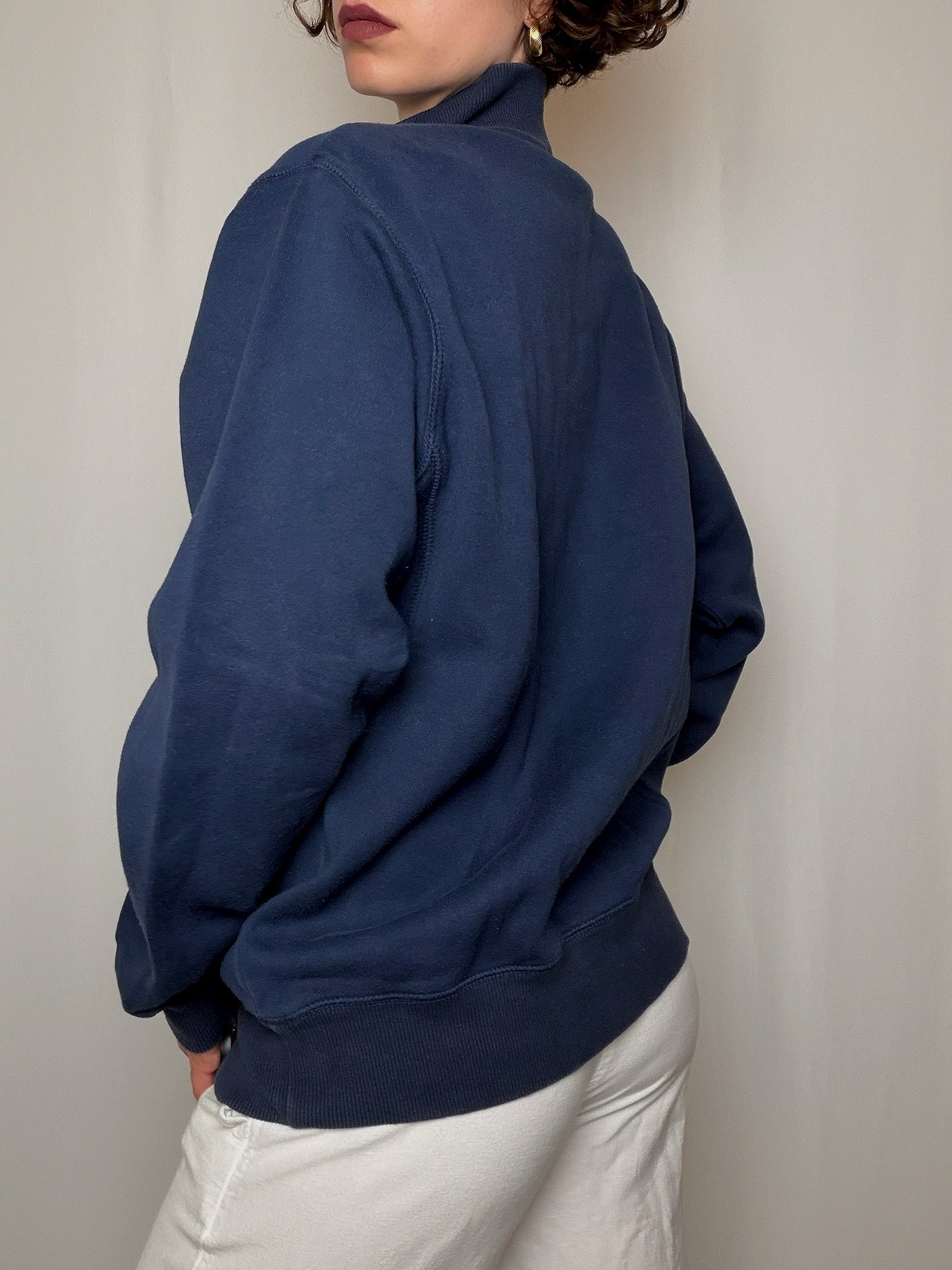 Jacket de sport marine Nike M vintage