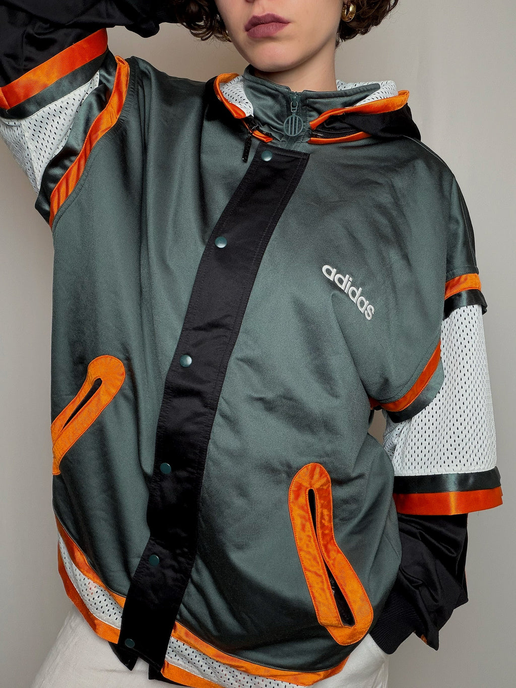 Jacket de sport Adidas L vintage