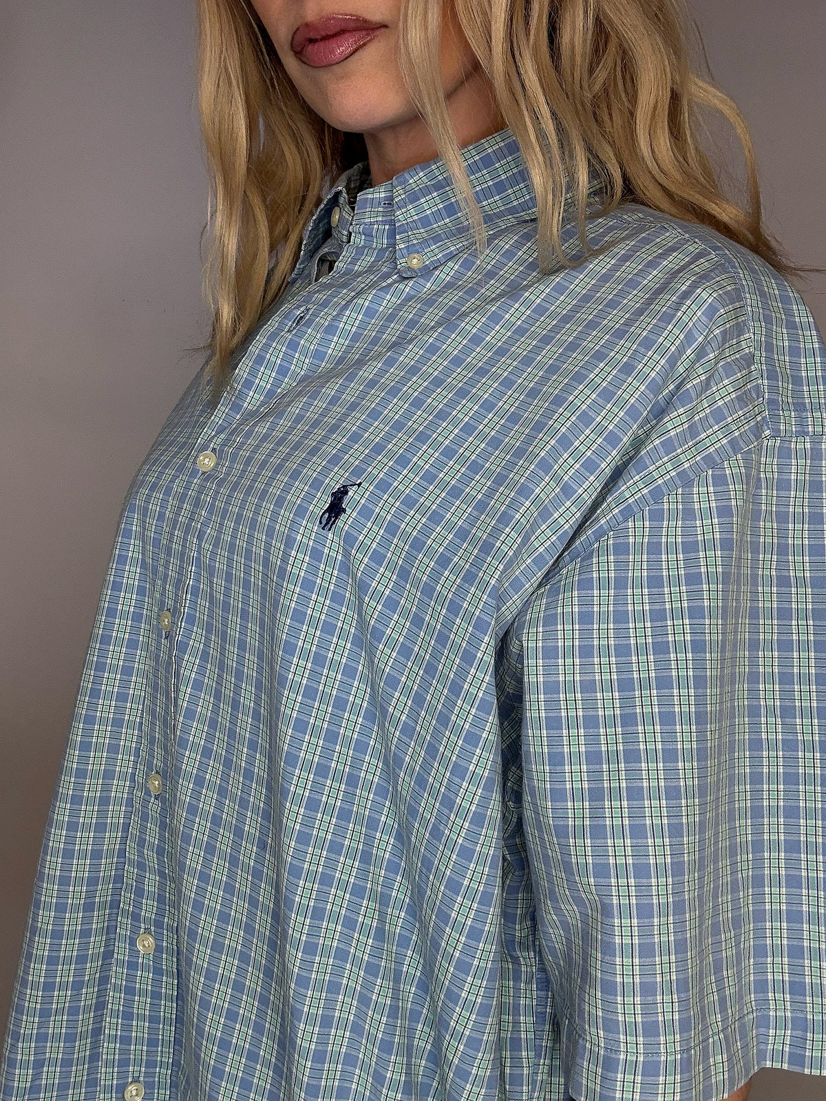 LACOSTE M/L vintage pastel striped shirt 