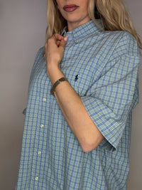 LACOSTE M/L vintage pastel striped shirt 