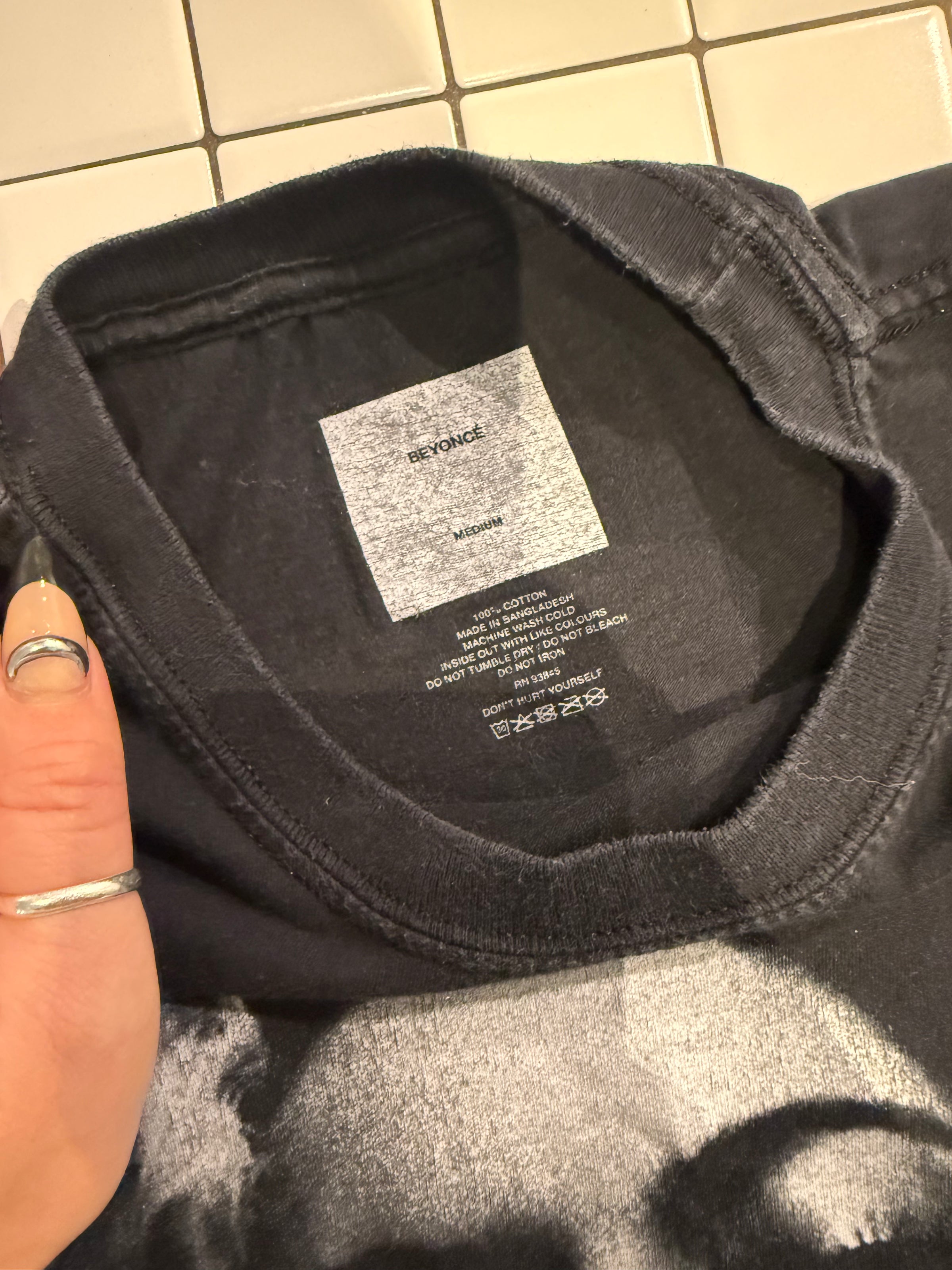 Tshirt BEYONCE 2016 M live