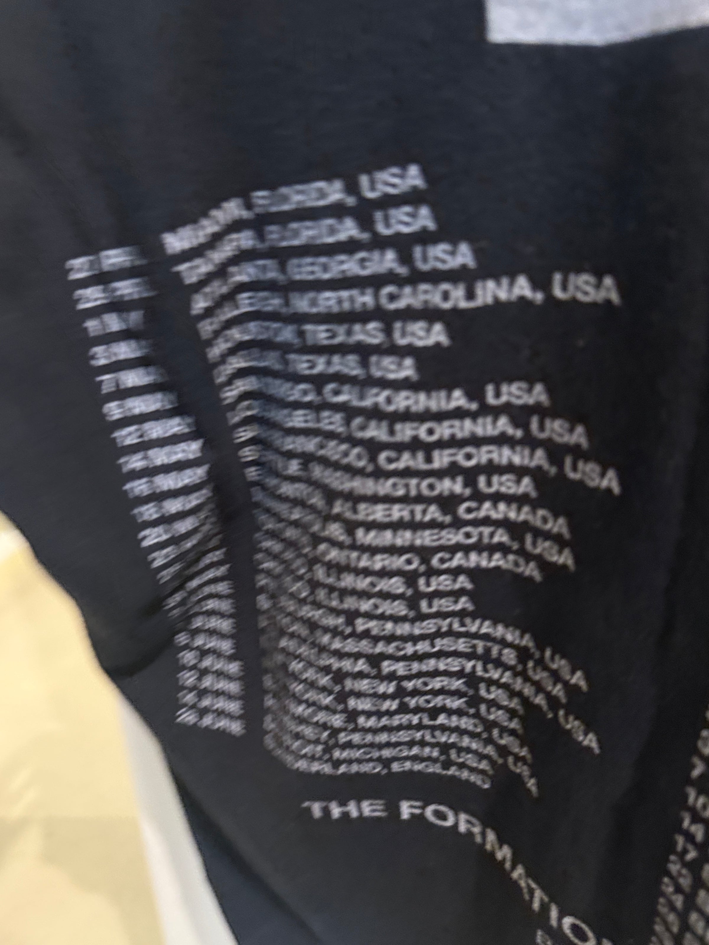 Tshirt BEYONCE 2016 M live