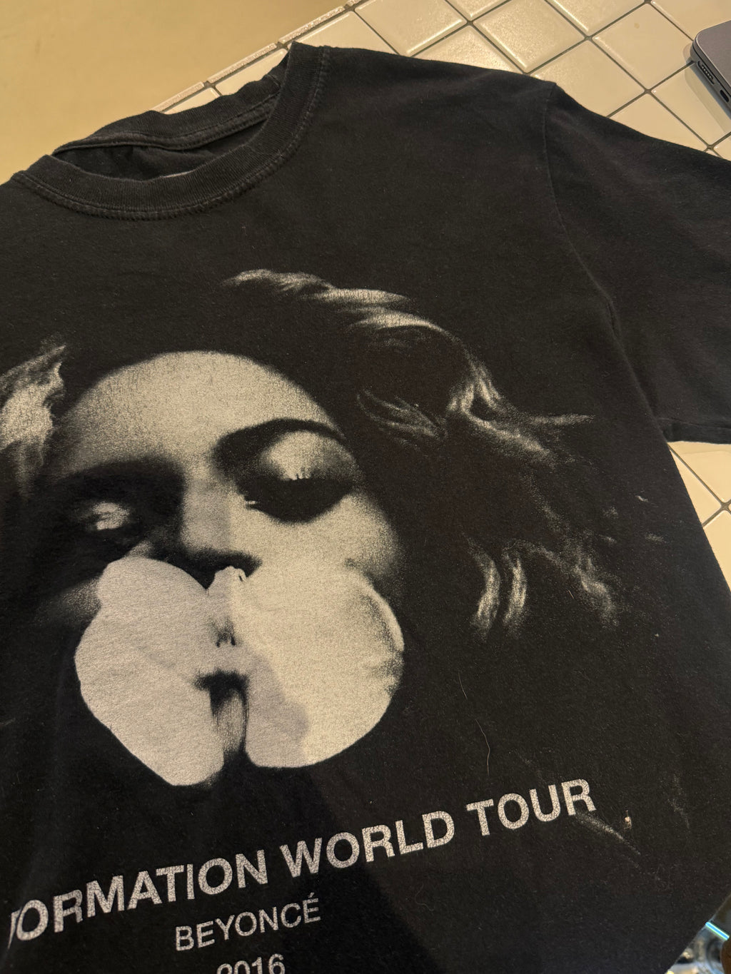 Tshirt BEYONCE 2016 M live