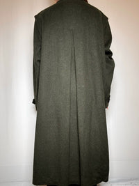 Manteau vert en laine et cashmere XL vintage