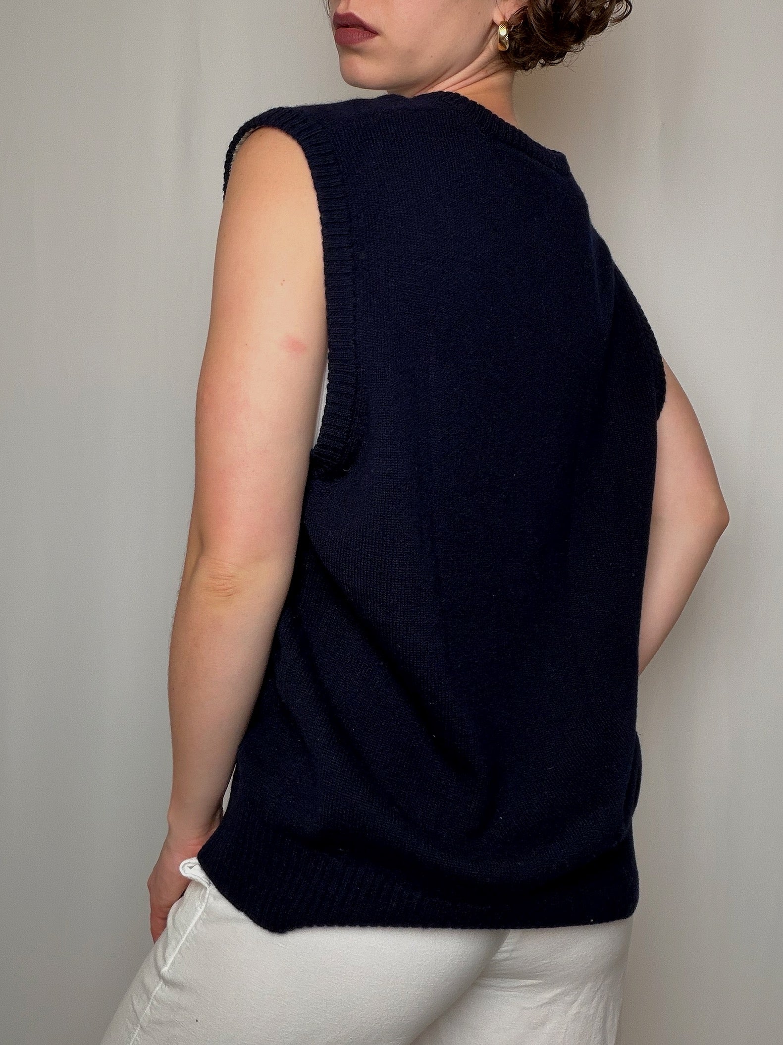 Gilet marine Tommy Hilfiger XL vintage