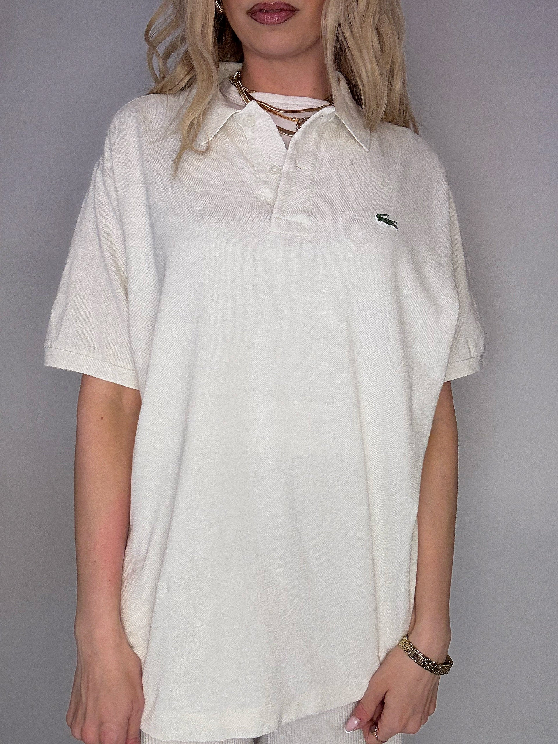 LACOSTE M vintage sky blue short-sleeved polo shirt