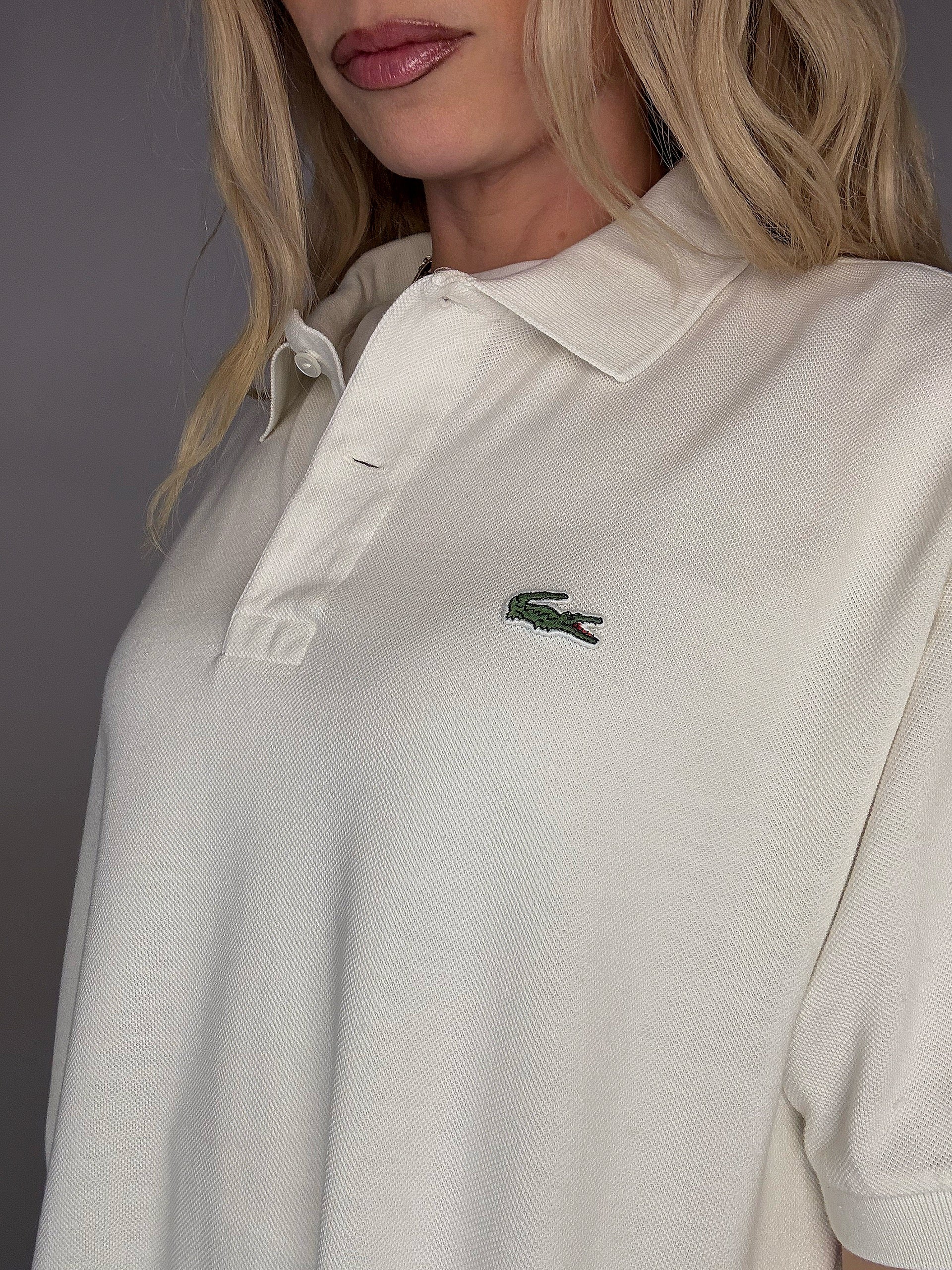 LACOSTE M vintage sky blue short-sleeved polo shirt