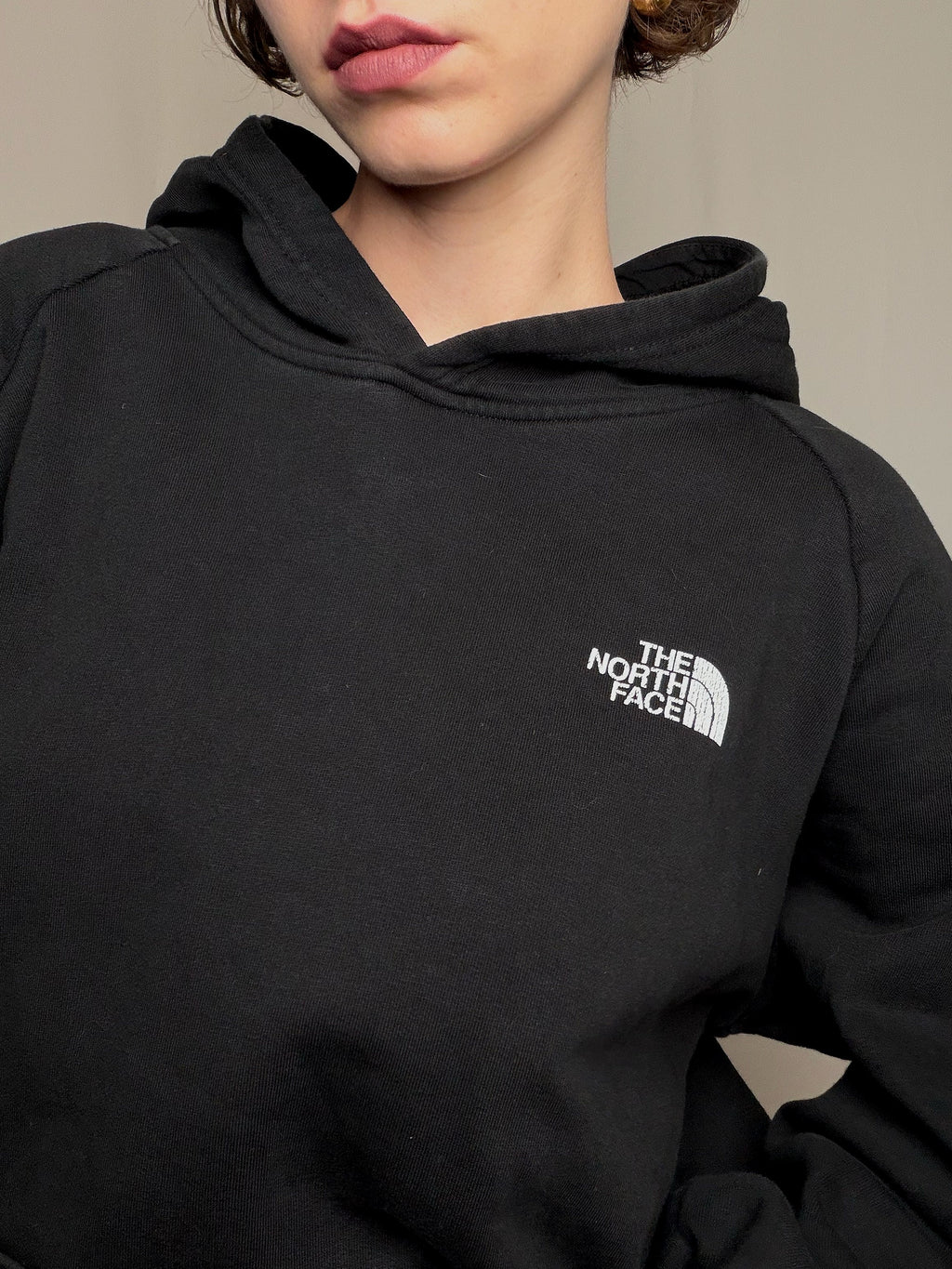 Hoodie The North Face noir XL vintage