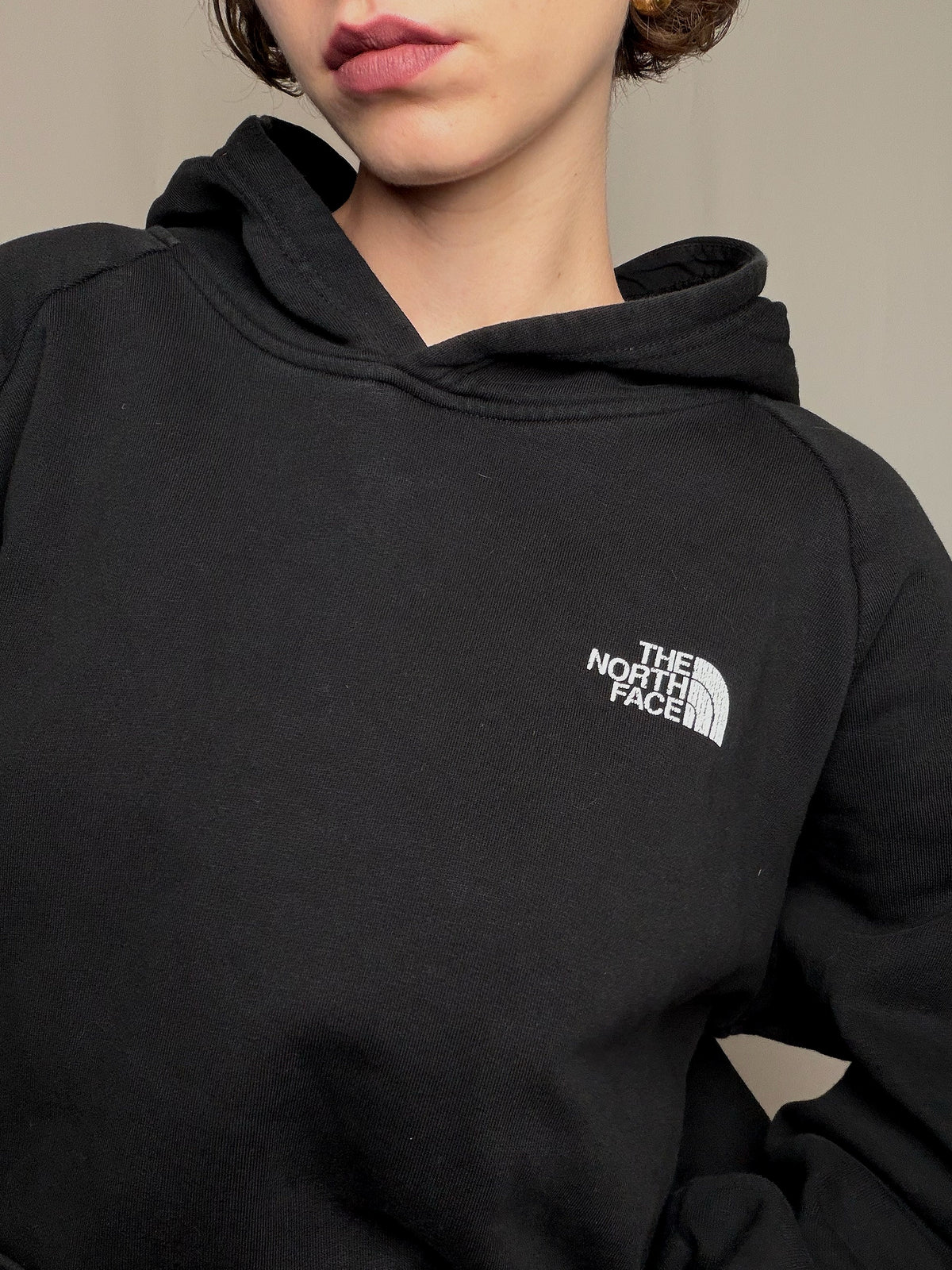 Hoodie The North Face noir XL vintage
