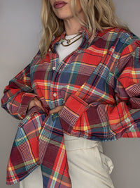 Chemise à carreaux RALPH LAUREN XL Vintage
