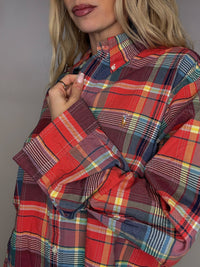 Chemise à carreaux RALPH LAUREN XL Vintage