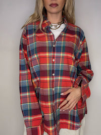 Chemise à carreaux RALPH LAUREN XL Vintage
