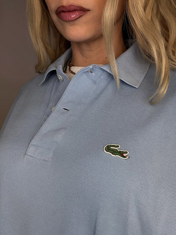 LACOSTE M vintage sky blue short-sleeved polo shirt