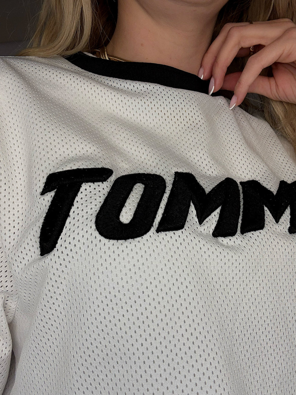 ADIDAS S/M Vintage schwarzes Crop-Top