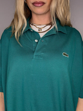 LACOSTE M vintage sky blue short-sleeved polo shirt